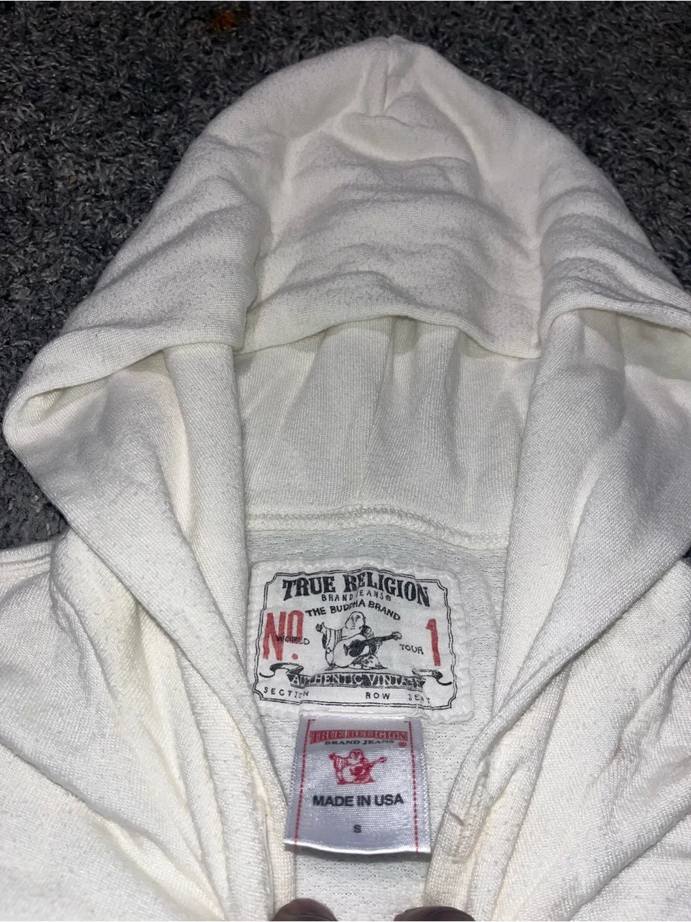 True religion hoodie long sleeve rare